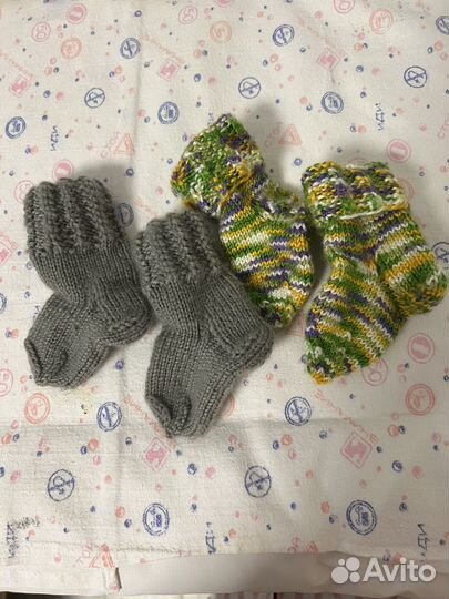 Носки для новорожденных