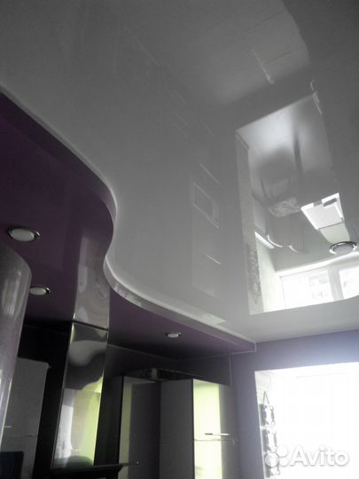 Натяжные потолки любой сложности