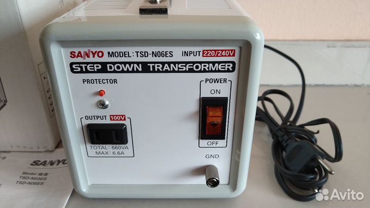 Понижающий трансформатор Sanyo TSD-N06ES