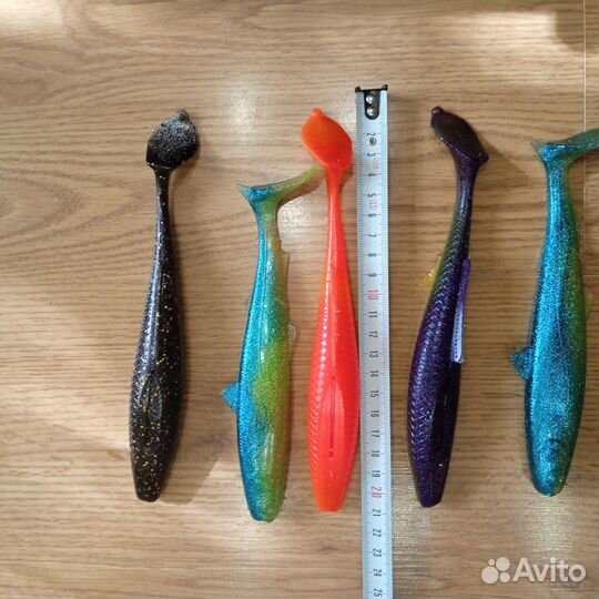 Виброхвост для джига 20см