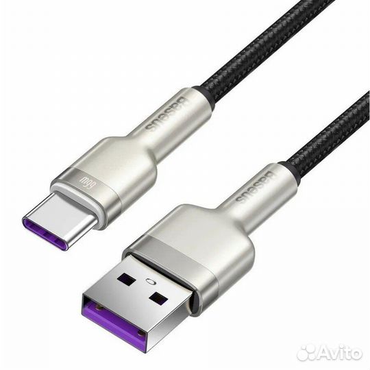 Кабель Baseus Cafule Series Metal USB-Type-C