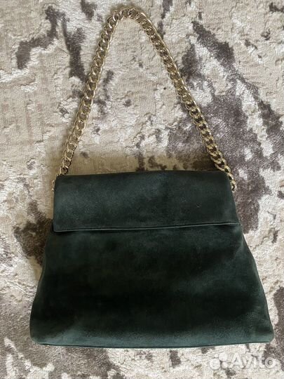 Сумка женская натуральная замша