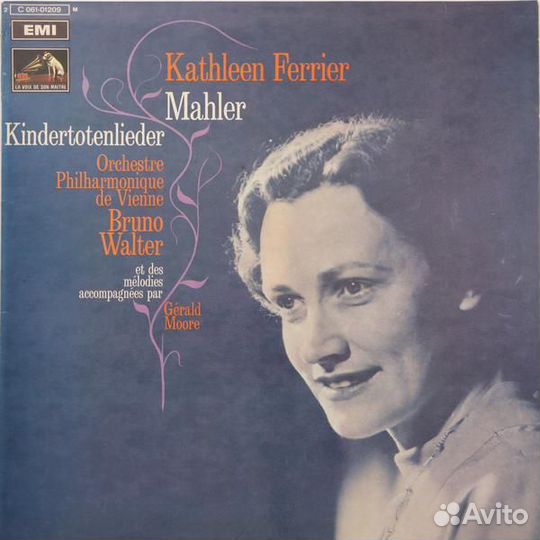 Винтаж - mahler - kindertotenlieder (kathleen ferr