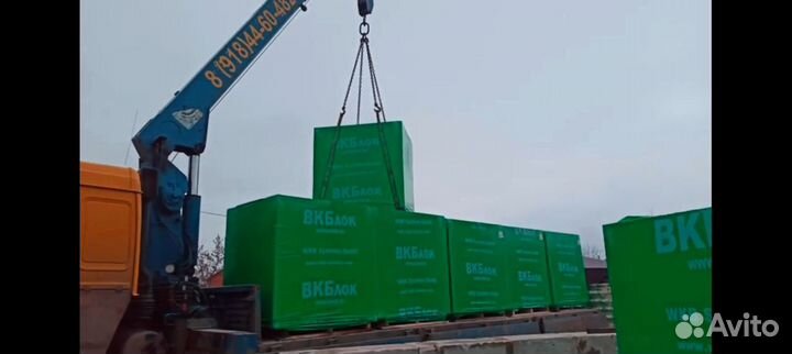 Газоблок 300х200х644