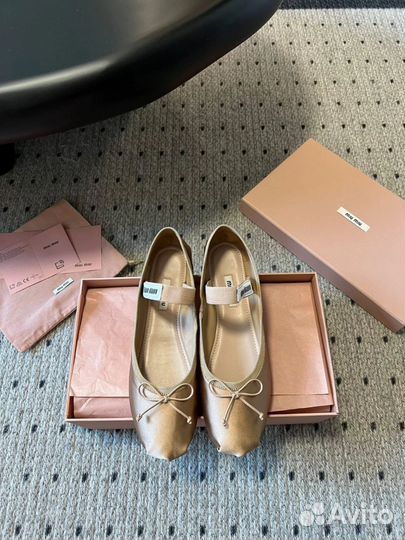 Балетки Miu Miu
