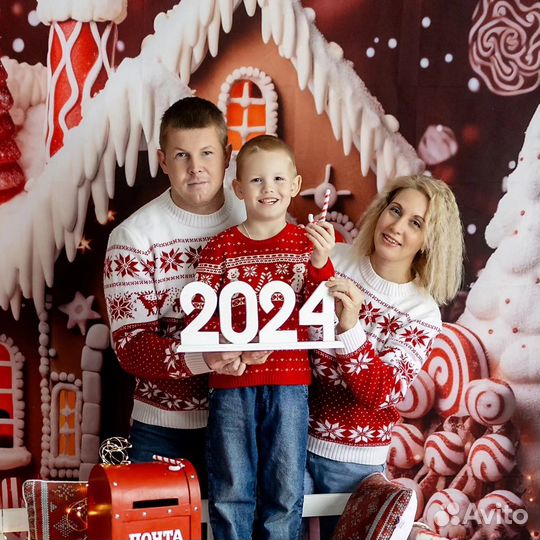 Новогодняя семейная фотосессия