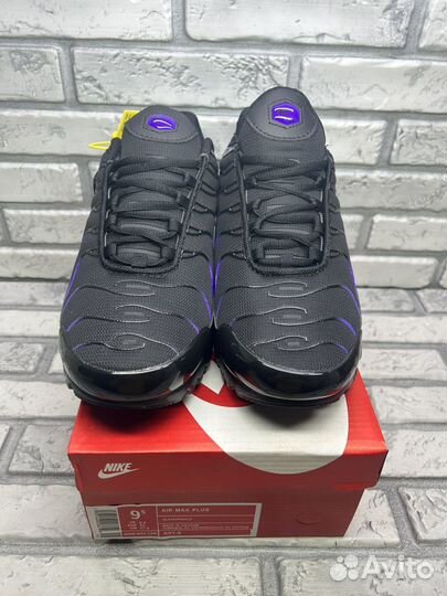 Кроссовки nike air max tn plus black purple 41-46