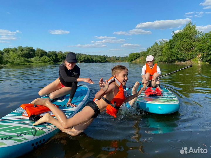 Тур на SUP-бордах – «На волне»