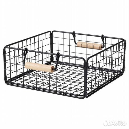 Нэтаде Икеа Проволочная корзина с ручками