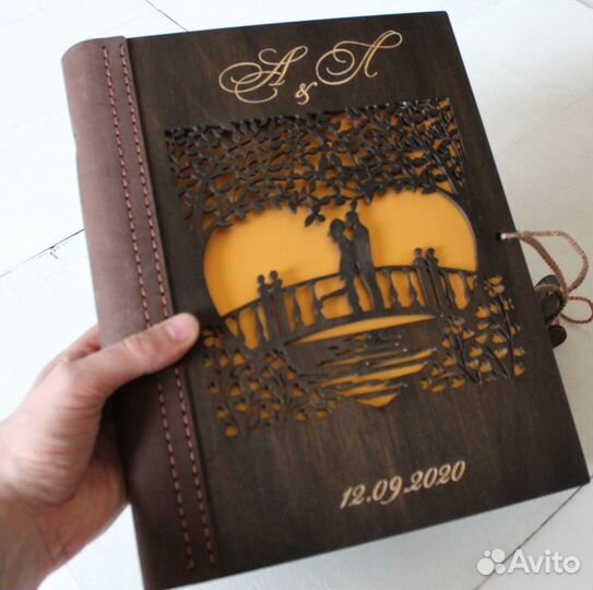 Свадебный Фотоальбом ручной работы