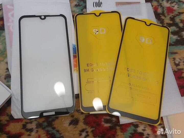 Стекло защитное для экрана huawei Y5 2019 honor8S