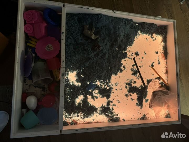 Сенсорный песочный столик