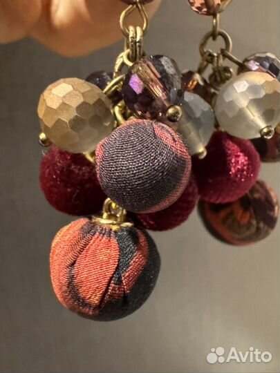 Сережки бижутерия