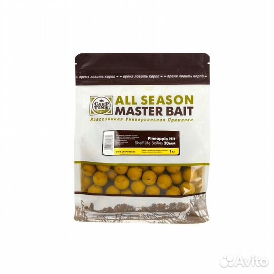 Carp Time Master Bait Бойлы Pineapple Hit Shelf Li