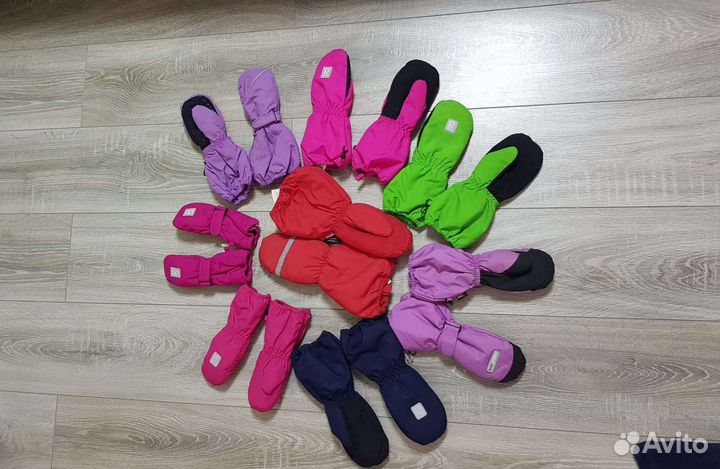 Варежки,краги непромокаемые рейма,керри