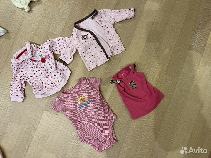 Боди ползунки Carter's пакетом