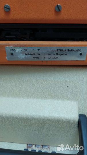 Печатная машинка unis tbm de Luxe