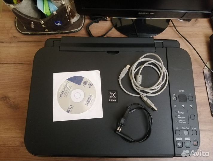 Струйный мфу canon pixma 280