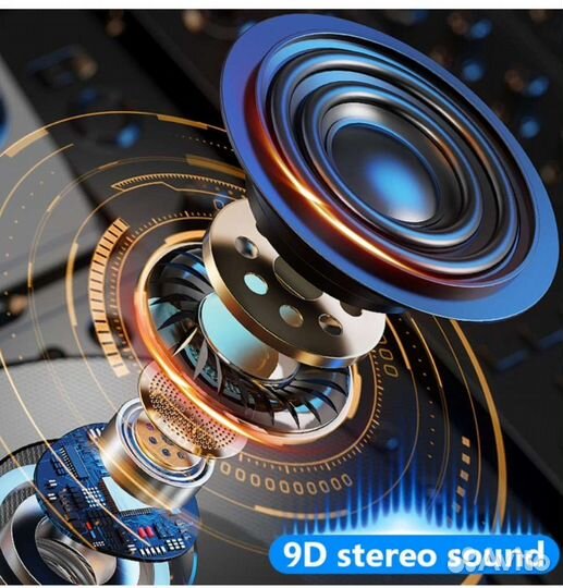 Bluetooth- наушники f9 TWS