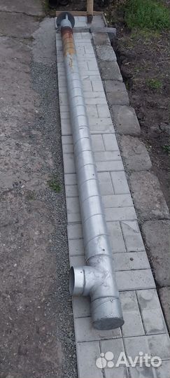 Труба оцинкованная бу 125