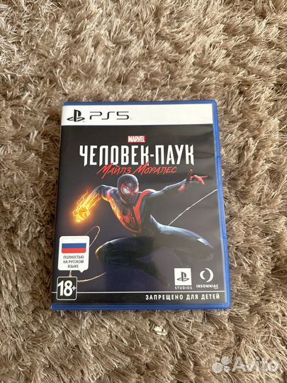 Spider man miles morales ps5 диск