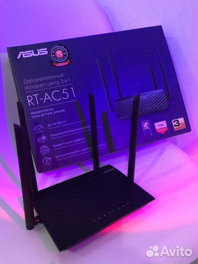 Wifi роутер asus RT-AC51