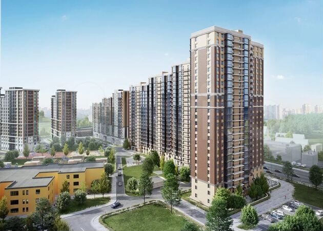 1-к. квартира, 42,4 м², 2/25 эт.