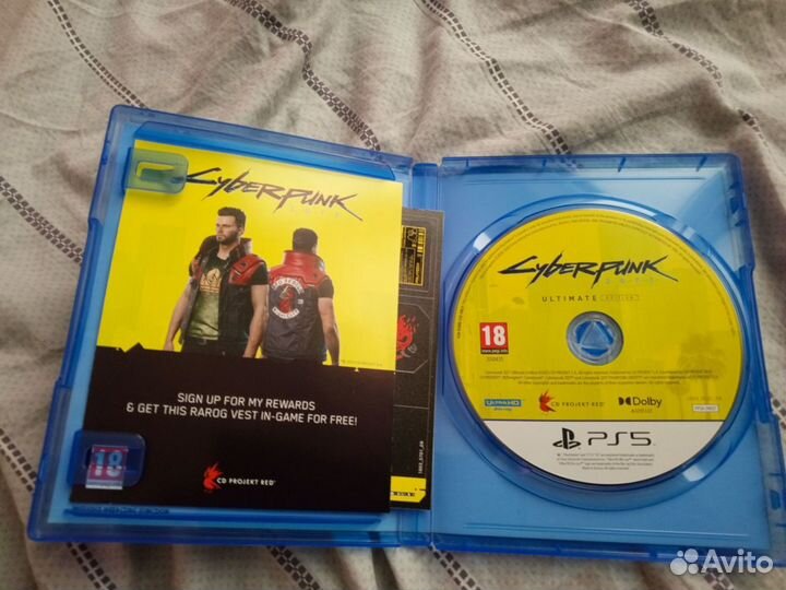 Cyberpunk 2077 ps5 диск