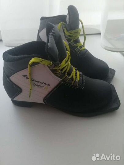 Лыжные ботинки детские 35р