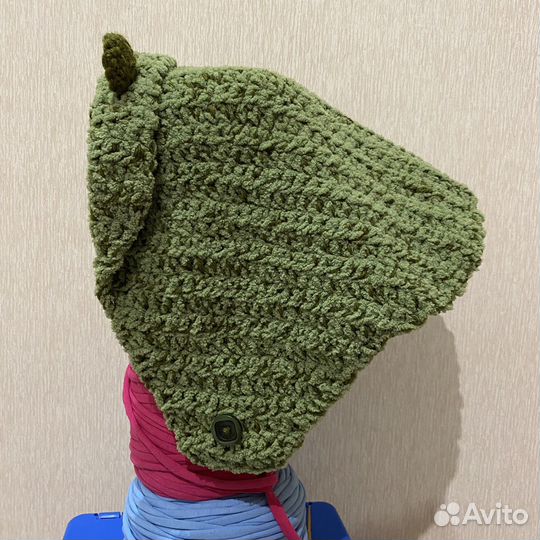 Шапка лягушка