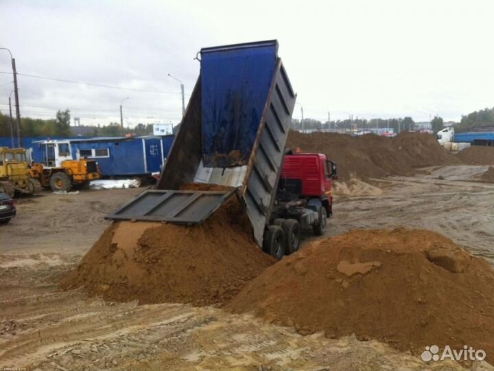 Песок намывной