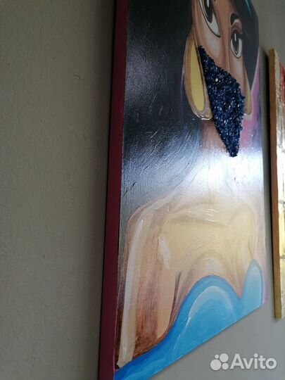 Картина Жасмин / Дисней / Мультперсонаж / Поп-арт