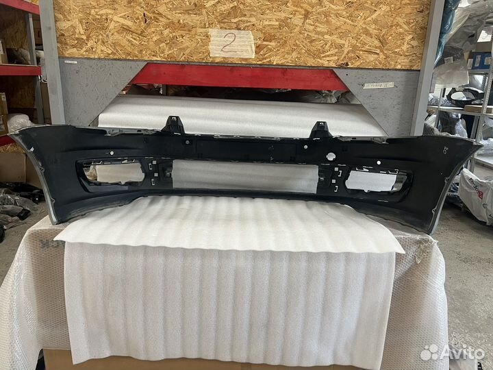 Передний бампер VolksWagen Polo 2015-2020