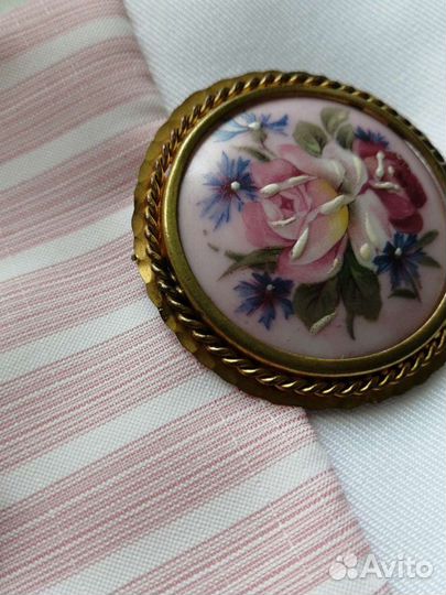 Винтажные броши Limoges (Лимож)