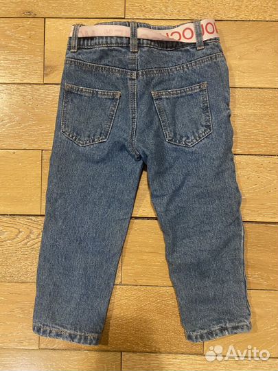Джинсы 98 sela утепленные