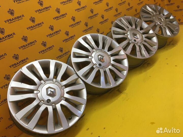 Диски Renault Original 15 диаметр 4х100, цо 60,1