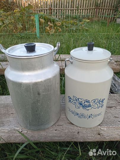 Алюминиевый бидон СССР