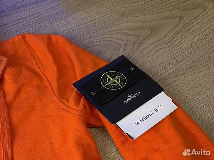 Зип худи stone island * оригинал патч