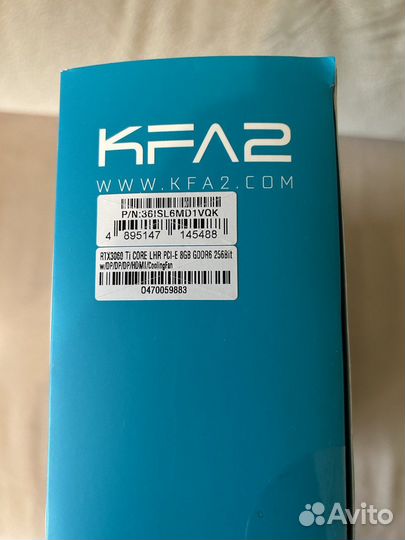 KFA2 GeForce RTX 3060 Ti core 8Gb LHR