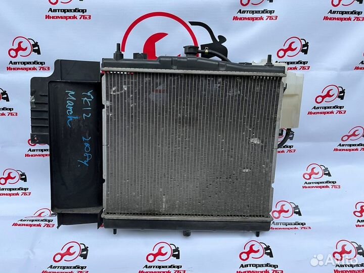 Радиатор Охлаждения в сборе на Nissan note HR15DE