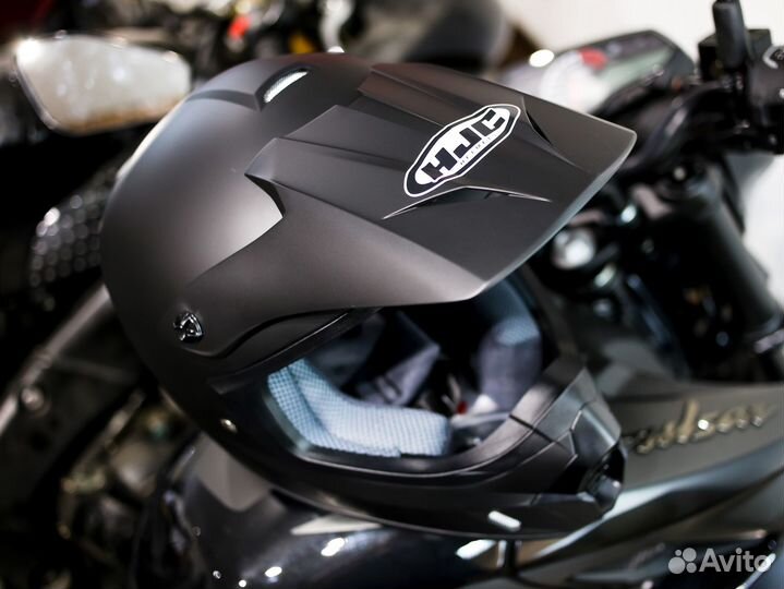 Мотошлем HJC CS-MX II flat black