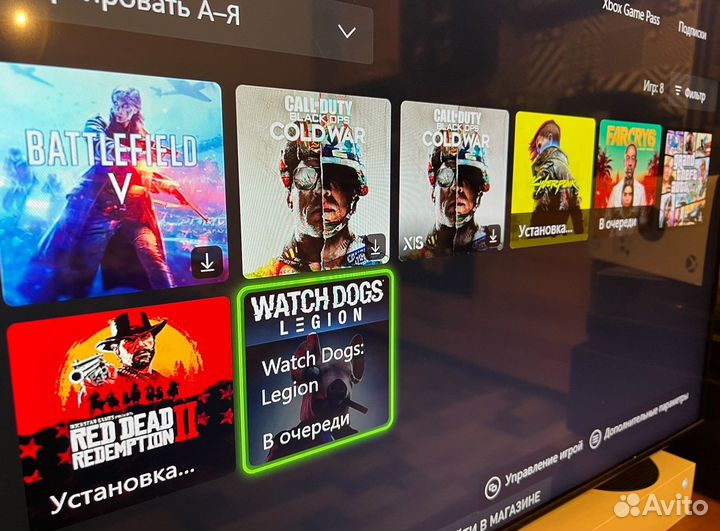 Xbox Series S (Ростест) + 7 топовых игр