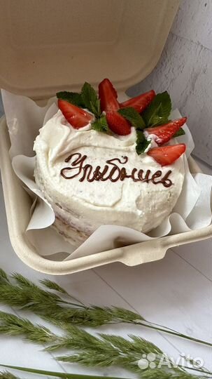 Бенто торт молочная девочка