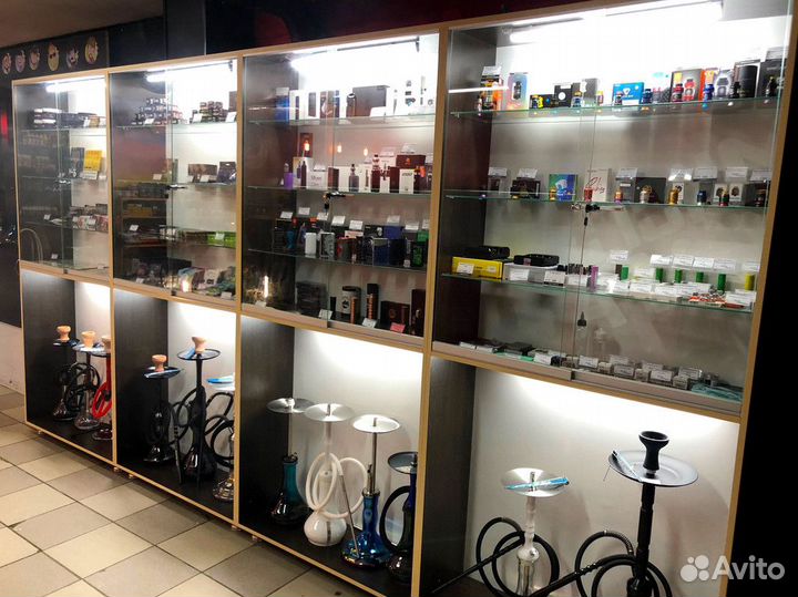 Табачный магазин с постоянными клиентами