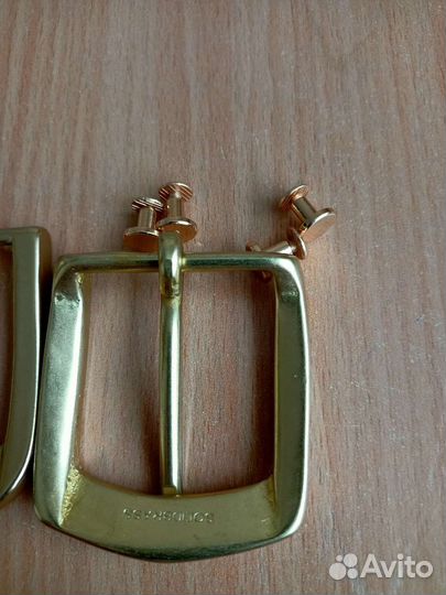 Пряжка для ремня 40 мм латунь