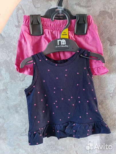 Летний костюм на 3-6 мес. Mothercare