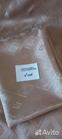 Шторы теневые новые 3вида, диван.наволочки 3шт