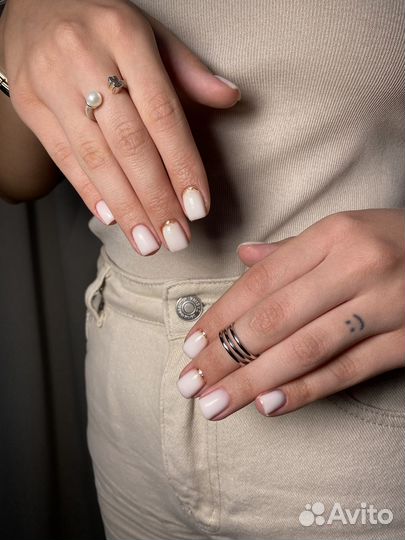 Маникюр. Наращивание, покрытие гель лаком