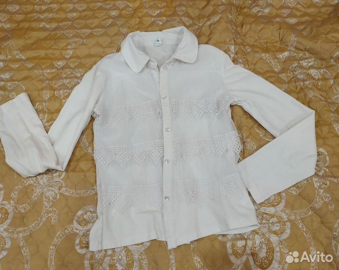 Блузка школьная