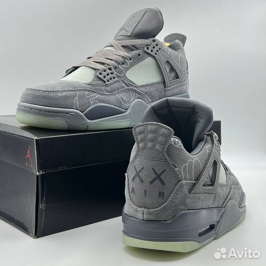 Кроссовки мужские Nike Air Jordan 4 Retro Kaws Gre